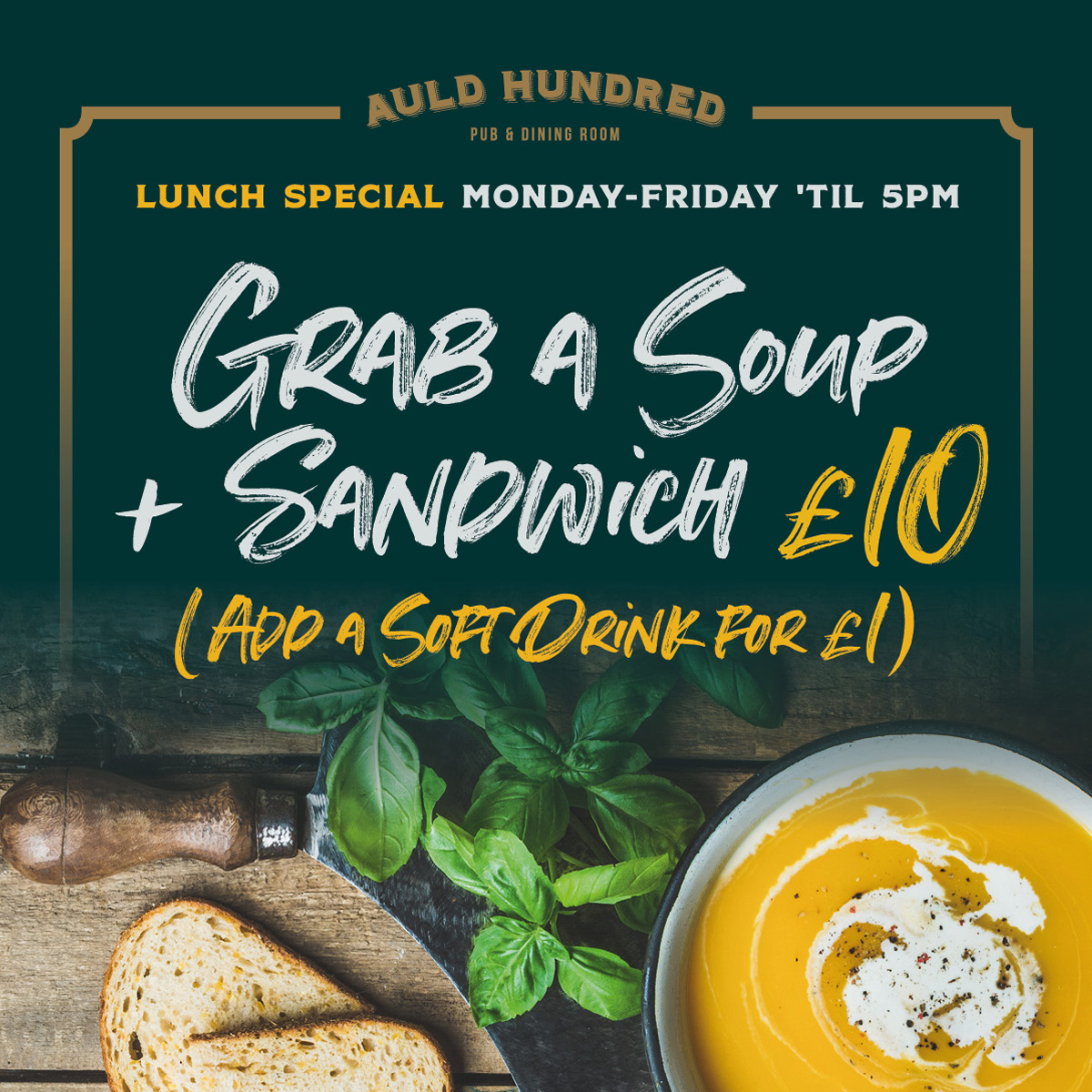 £10 Lunch Special